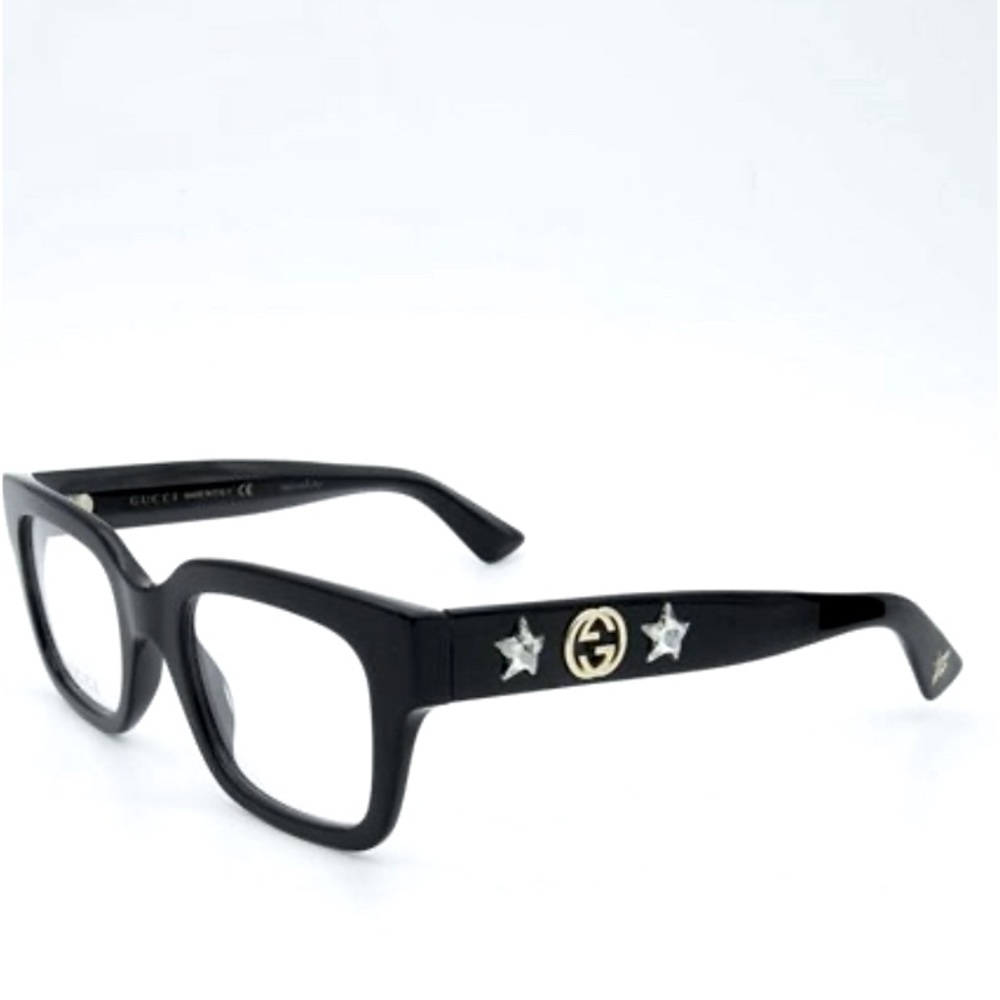 GG0210O
colour : Black
Arms material: Acetate
 shape: Rectangular
Eyeglasses